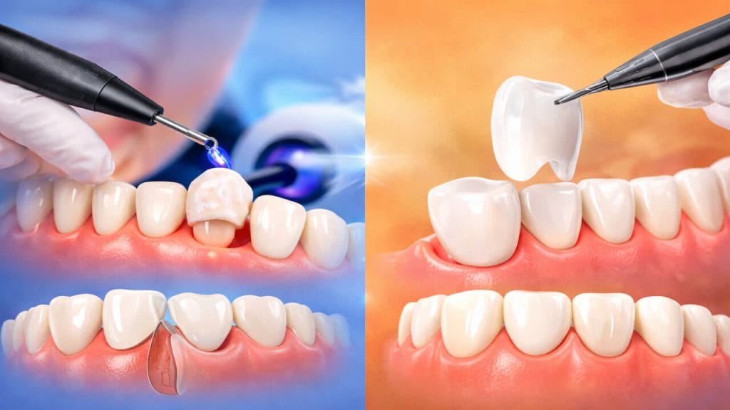 لمینت سرامیکی یا کامپوزیت ونیر